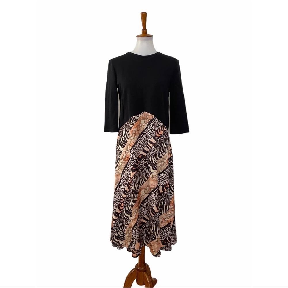 ZARA animal print dress - S